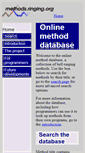 Mobile Screenshot of methods.ringing.org